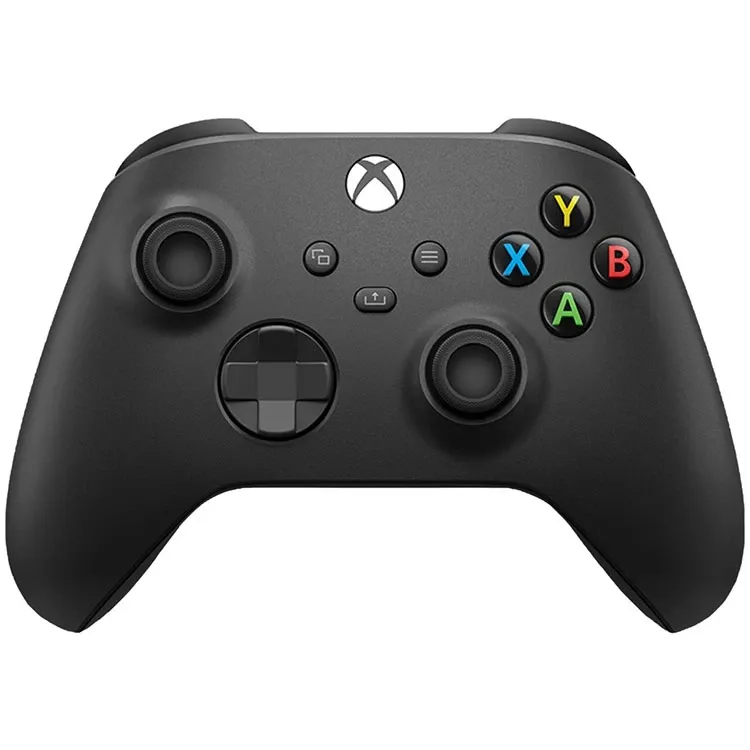 دسته بازی ایکس باکس رنگ مشکی ( آکبند) مدل Series S-X، سازگار با Xbox One و Windows 10، اتصال بی‌سیم 2.4 گیگاهرتز، دکمه Share، D-Pad یکپارچه، ماشه‌های بافت‌دار و پشتیبانی از باتری قلمی