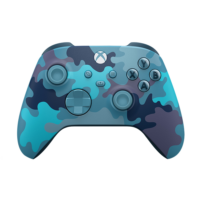 دسته بازی ایکس باکس رنگ آبی ارتشی ( آکبند) مدل Series S-X، سازگار با Xbox One و Windows 10، اتصال بی‌سیم 2.4 گیگاهرتز، دکمه Share، D-Pad یکپارچه، ماشه‌های بافت‌دار و پشتیبانی از باتری قلمی